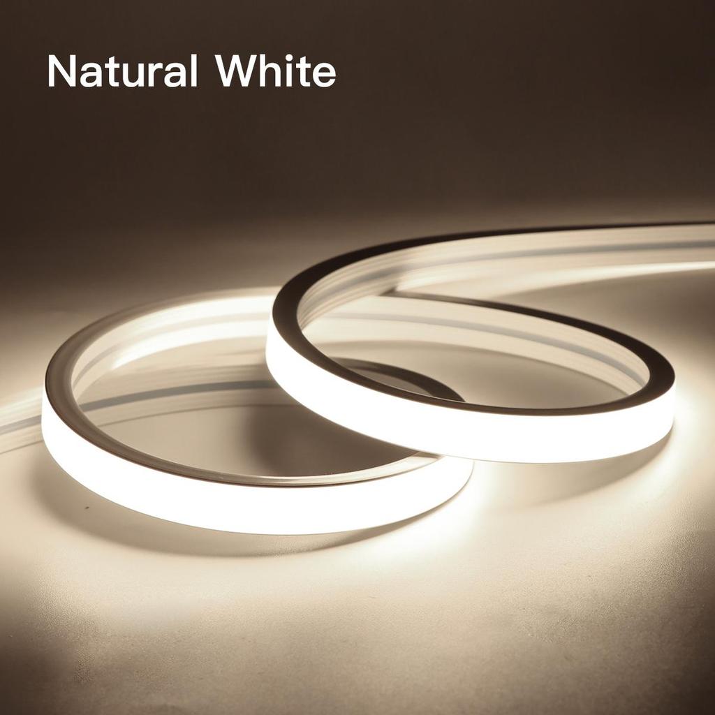 Tuya WIFI Smart 5V Dimmable COB LED Strip Light Waterproof USB LED Neon Light Silicon Tube