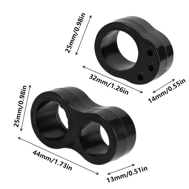 10Pcs Door Stopper Transparent Silica Gel Door Handle Buffer Wall Protection Doorknob Bumper Walls Furniture Protective