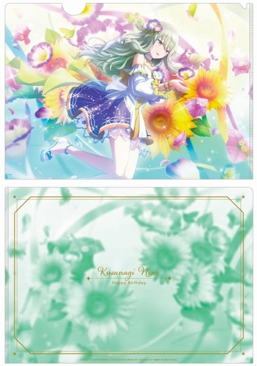Nene Kusanagi Clear File Wonderlands Showtime Anniversary Birthday Card Illustration Official Merchandise