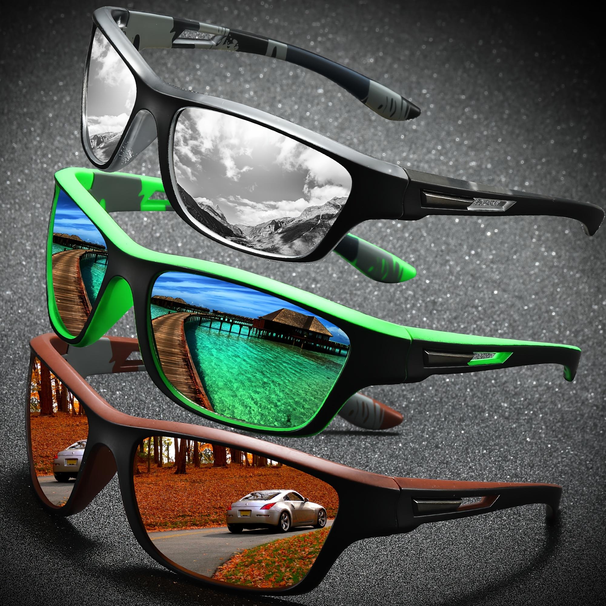 

2/3 шт. абсолютно новые мужские солнцезащитные очки поляризованные солнцезащитные очки женские UV400 уличные бейсбольные софтбольные спортивные очки рыболовные очки