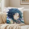 Cute Popular Game HHonkai IImpact Cushion Cover Linen Pillowcase Soft  for Sofa Bed Home Room Decor