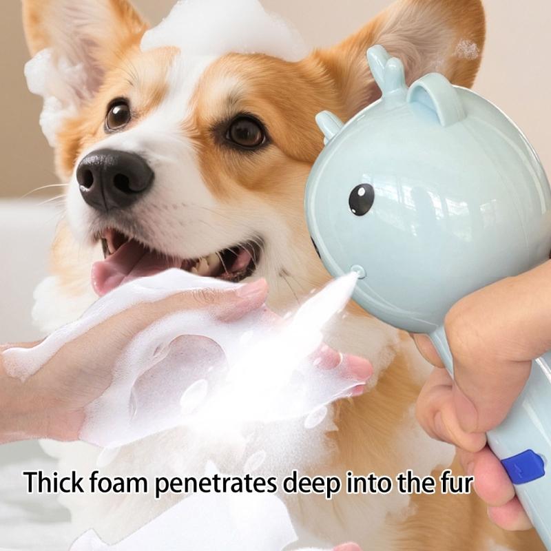 Electric Pet Shampoo Applicator Foaming Machine For Dog Cats Grooming Deep Cleaning Shampoo Dispenser for Daily Use