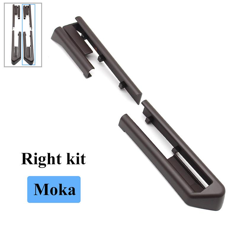 

LHD RHD интерьер автомобиля переднее заднее сиденье раздвижная направляющая накладка Замена крышки для BMW X5 X6 E70 E71 E72 2007-2014 Moka Right Kit