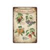 [ WellCraft ] Flower Pot Birds Plant Garden Metal Sign Wall Posters art Vintage Painting Personality Custom zoo Decor LT-1761