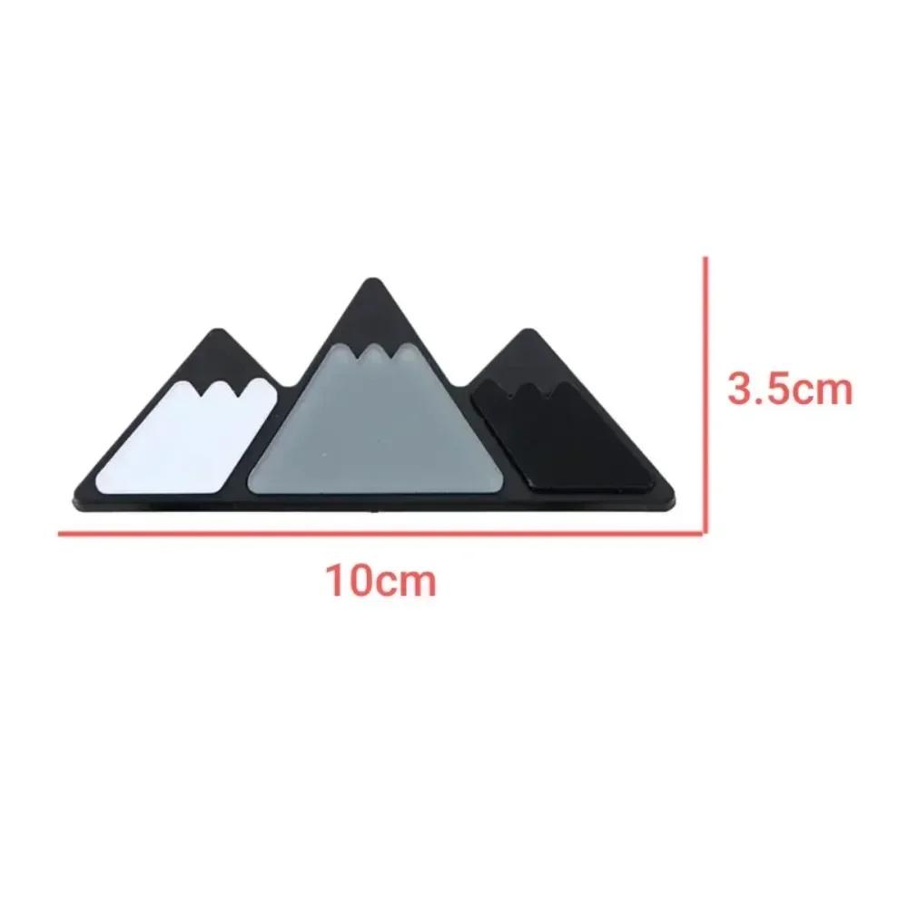 Car Front Grille Emblem for Toyota Tricolor Tacoma 4Runner Tundra Auris Yaris Avalon Avanza Prado Auto Body Badge Accessories