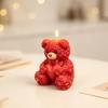 DIY Couple Bears Silicone Candle Mold Valentine's Day Handmade Gifts Aroma Gypsum Molds Home Decoration Crafts Making