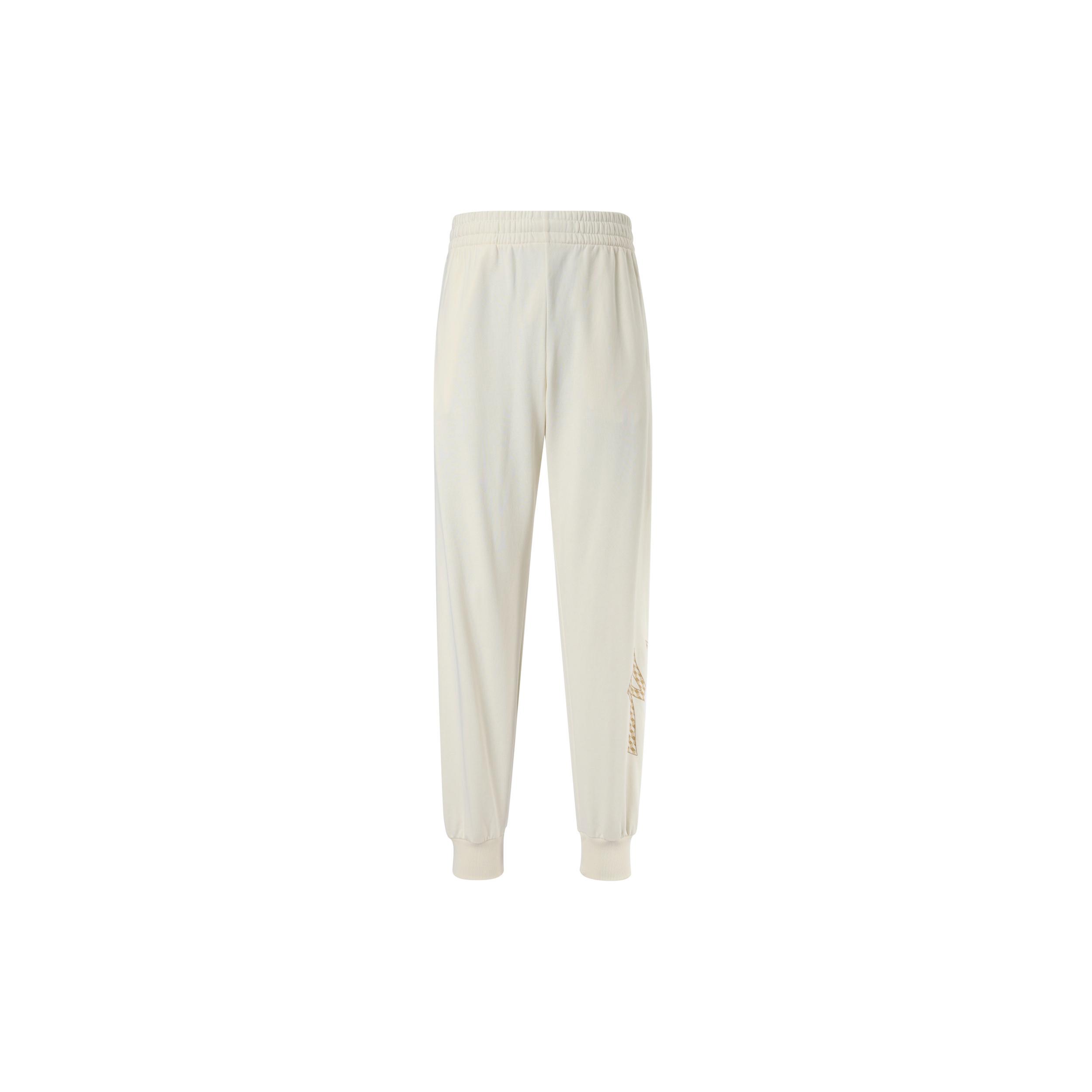 MLB Knitted Sweatpants Unisex Cream 3APTM0834-50CRS XL
