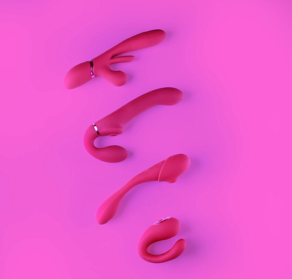 Vive - G-spot Vibrator with Fluttering Tongue and Pulse Wave Stimulator Kura