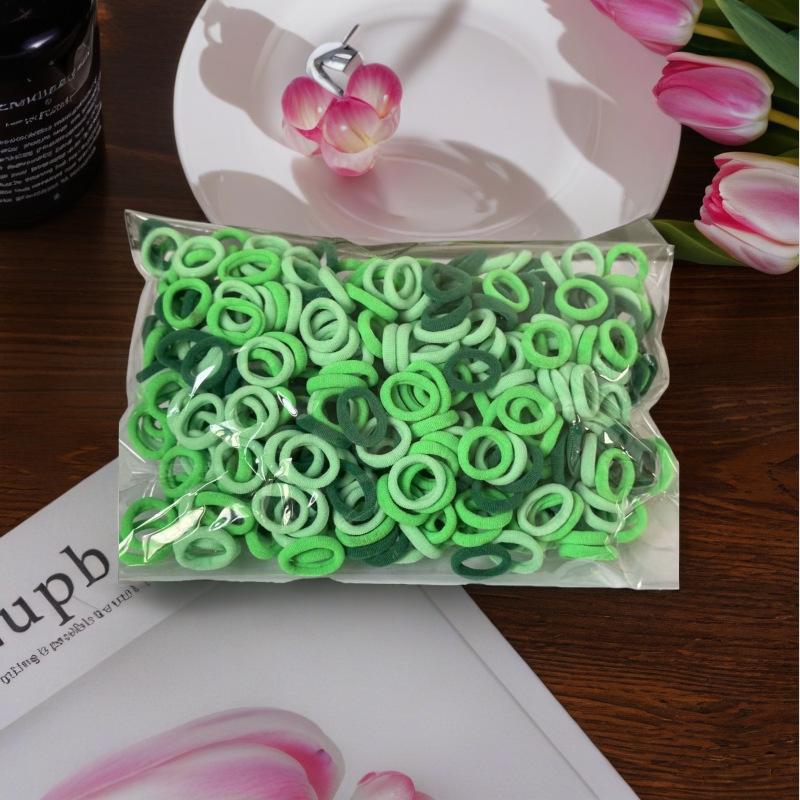 500-Pack Hair-Friendly Elastic Bands for Girls & Babies