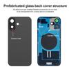 For iPhone 16 Plus Battery Back Cover with Camera Lens Phone Rear Housing Replacement Part for iPhone 16 Back Cover Glass