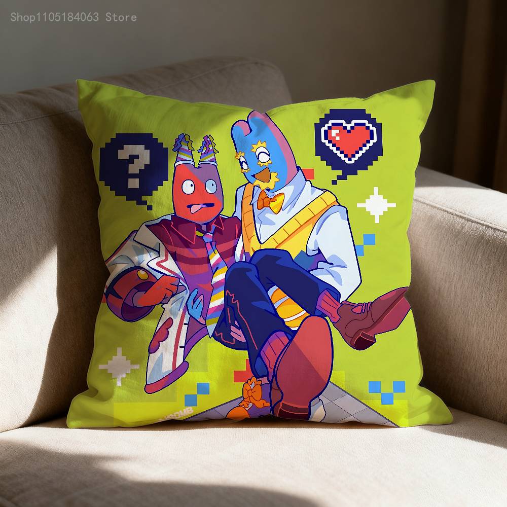 

G-Garten of B-Banban Flumbo Throw Pillow Case For 45x45cm 55x55cm 30x30cm Square Car Pillowcase Home Bedchamber Decor Gift 30cmx30cm