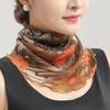 Fashion Sunscreen Veil Small Silk Scarf Neck Guard Mask Headband Motorcycle Sun Protection Head Scarf UV Prote… More