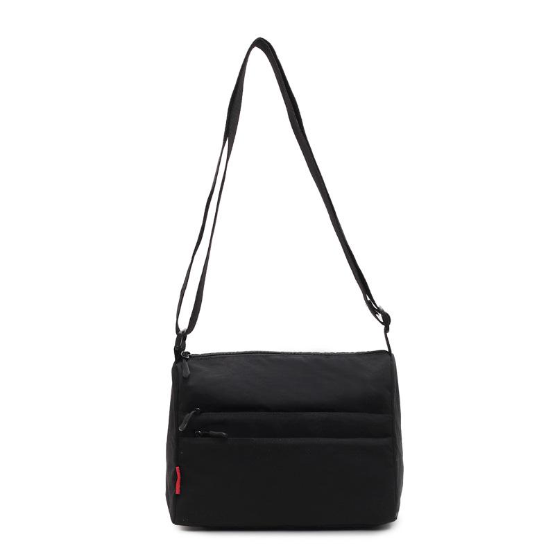 2025 New Casual Messenger Cloth Bag Women's Large-capacity Simple Commuter Shoulder Bag Student Class Literary Tote Bag