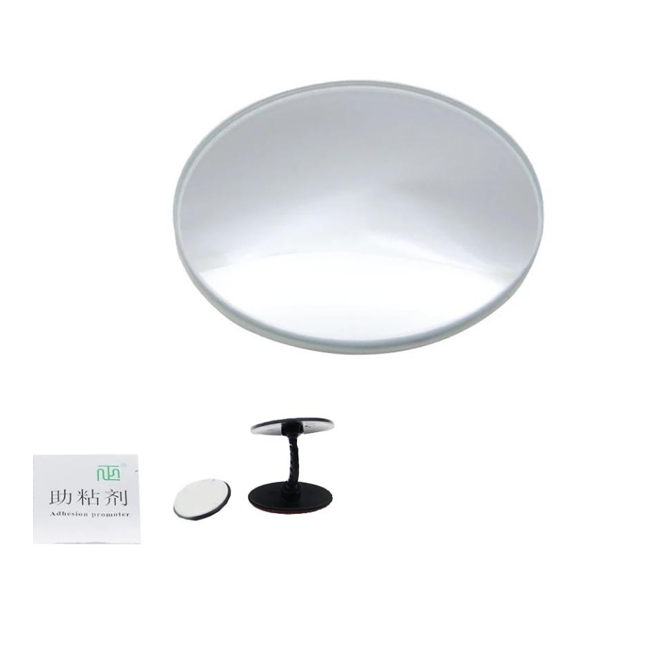 5cm Universal Car 360 Blind Spot Side Mirror Stick on Glass Adjustable Safety Lens Security Protection Car Accessories