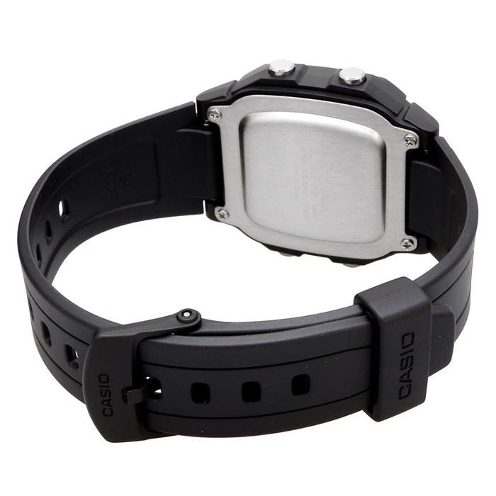 Casio Standard Digital Men's Watch W-800HG-9AV Black Gold LCD Import Model