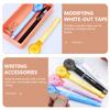 5 Pcs Pen Correction Tape Portable Corrected Writing White Out Tapes Stationery Household Adhesive Studying Accessories