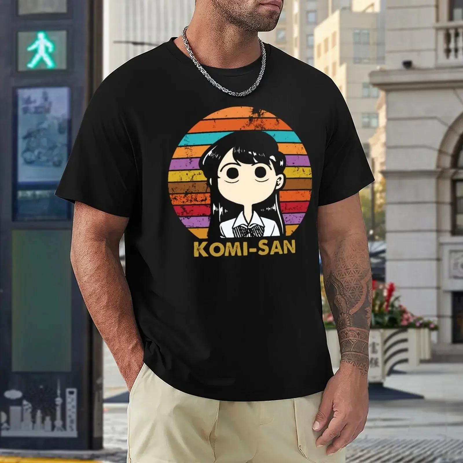 

Komi Can T Communicate Komi San Retro KOMI SAN Harajuku T-shirt Campaign Top Tee Classic Humor Graphic Fitness USA Size S