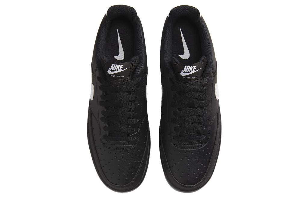 Nike Court Vision Low Shoes 'Black White' FZ0630-010