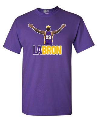 Lebron Open Hands Los Angeles LA Basketball Fan Wear DT Adult T-Shirt Tee Unisex T-Shirt