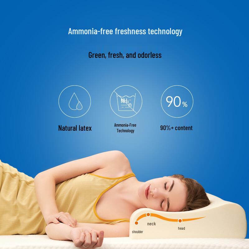 BaoPo Natural Latex Ergonomic Pillow