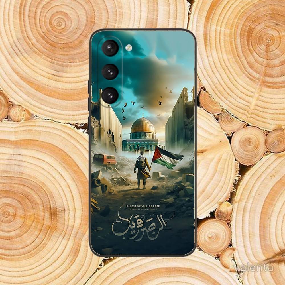 G-Gaza Night View Phone Case For Samsung Galaxy A 91,80,73,72,71,53,52,51,22,5G Soft Black Cover Samsung a50 30s 50s