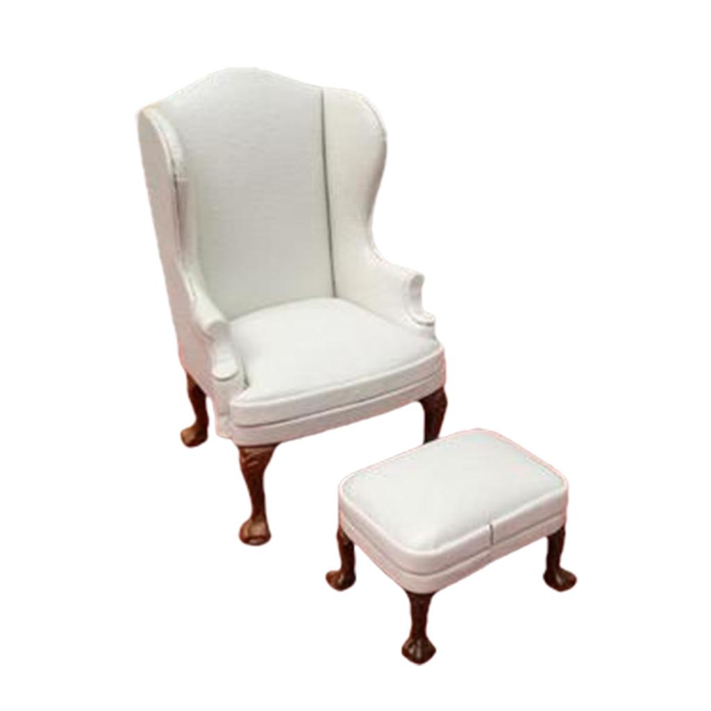 Puppenhäuser im Maßstab 1:12 Loveseat Miniatur Couch Möbel Rollenspiel für Kinder Puppenhaus Möbel Modell für Puppenhäuser
