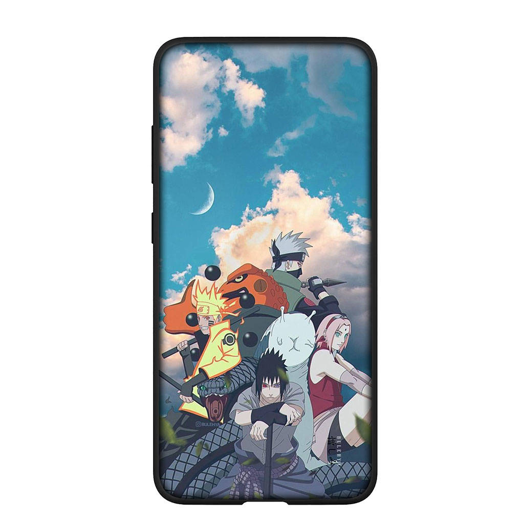 Case for Samsung Galaxy S25 S24 S23 iPhone 16 15 Xiaomi Redmi Note 14 13 12 16E 8 X 11 Pro Max XR OPPO Moto Huawei Cartoon Uchiha Sasuke Naruto Cover