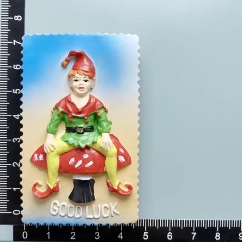 Italy Souvenirs Fairy Tale Sicily Fridge Stickers Wedding Gifts Circus Venice Pisa Fridge Magnets Home Decoration Wedding Gifts