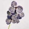 Real Touch Artificial Vanda Orchid Flower Butterfly Orchid Fake Flower Branch  Wedding Party Favors