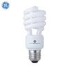 GE- Big Promotion Cheap Price  220v E27 T3 20w 23w Warm White Fluorescent Lamp Half Spiral Cfl Light Energy Saving Bulb
