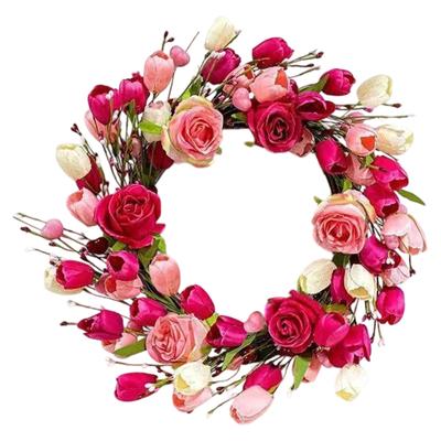 Rose Ring Home Decoration Wreath Door Hanging