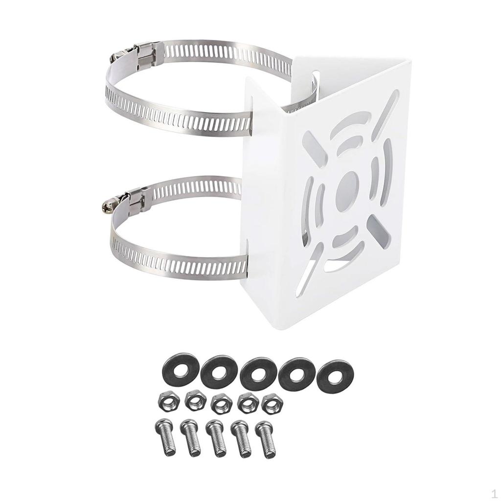 Sicherheitskamera Vertikale Stangenhalterung Adapter Metallhalterung Universell für LED-Wandleuchte