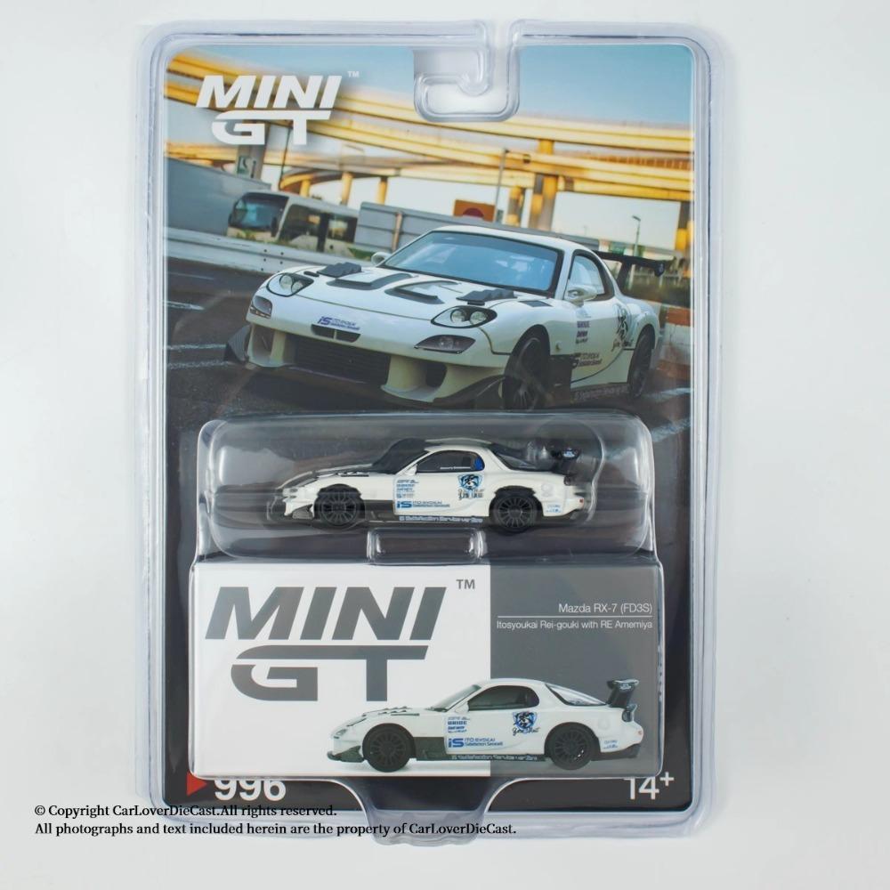 MINIGT In Stock 1:64 Hang Card Porsche McLaren Lamborghini BMW Diecast Car Model Collection Toys