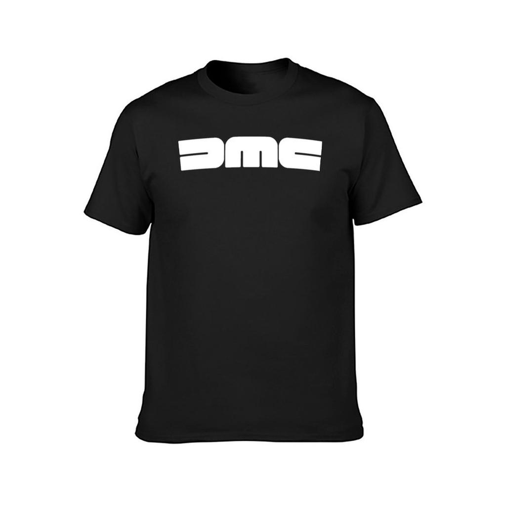 Dmc (delorean Motor Company White Version Logo) T-Shirt Short Sleeve Tee Blouse Mens T Shirts Pack