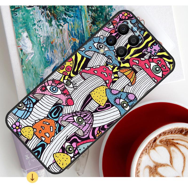 Eyes Pattern Case For Samsung Galaxy M54 M23 M20 M32 M52 M56 M16 M36 M34 M14 M35 M55 M15 M11 M31 M13 M53