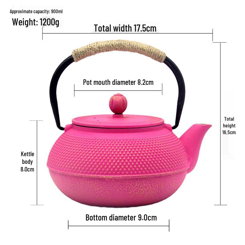 Teaseek Cast Iron Teapot