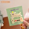 2Pcs/set Cartoon Animals Hair Clip Dog Duckbill Clip Fashion Hairpin  Girls