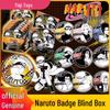 Official Naruto Anime Blind Box: Sasuke & Naruto Keychain Button Badge Set
