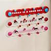 No Drill Suction Cup Row Hooks Rotatable Wall Hanging Rack Cute Decorative Hook Heavy Duty For Bathroom Bedroom Door Organizer