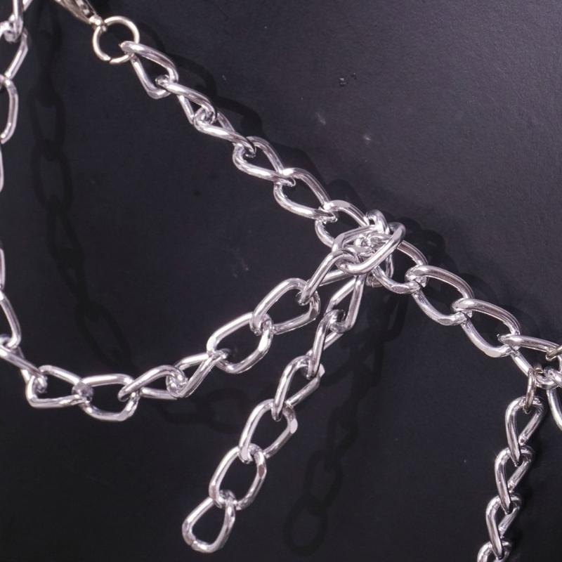 Rhinestones Body Chain Tanks Top Sleeveless Crop Top Body Jewelry Beach Bikini Coverups for Club Party Body Jewelry
