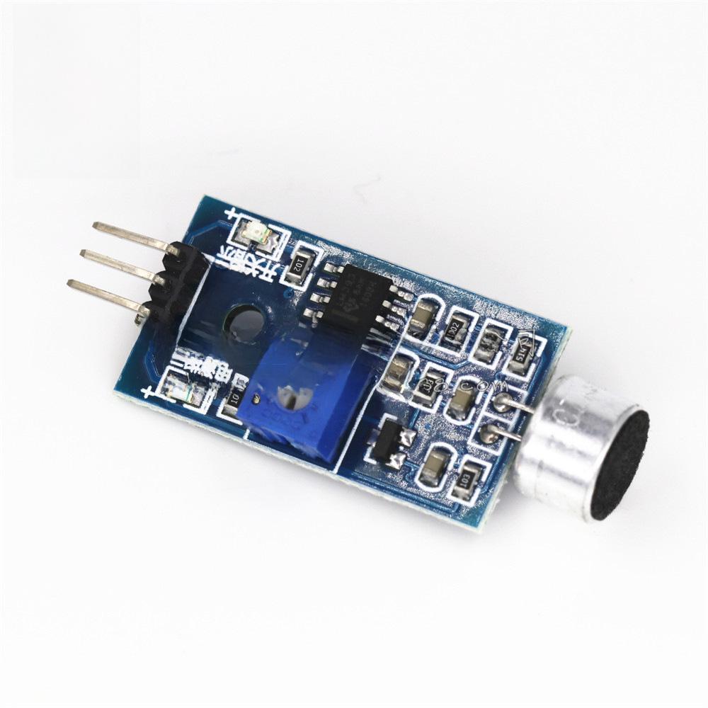 Sound Detection Microphone Module with Voice-Controlled Whistle Switch