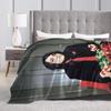 G-Gerard Way MCR Blanket Quality Warm Soft  Throw Blanket Winter Students Living Room Street Trend Bedspread