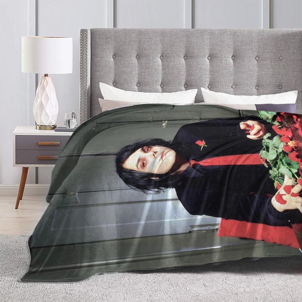 G-Gerard Way MCR Blanket Quality Warm Soft  Throw Blanket Winter Students Living Room Street Trend Bedspread
