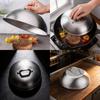 Stainless Steel Grill Cover For Steak And Burgers With Heat Resistant Design For Home And Outdoor Cooking