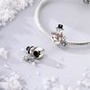 Exquisite Copper Snowflakes Snowman Penguin Fireplace Charms Fit Diy Bracelet Necklace Winter Season Accessories