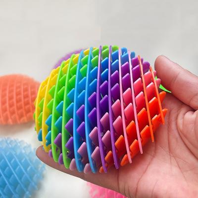 Fidget Červ 3D Tisk DIY Roztažitelná Deformace Elastická Síť Puzzle Větrací Dekomprese Červ Popit Elastická Síť Dekomprese