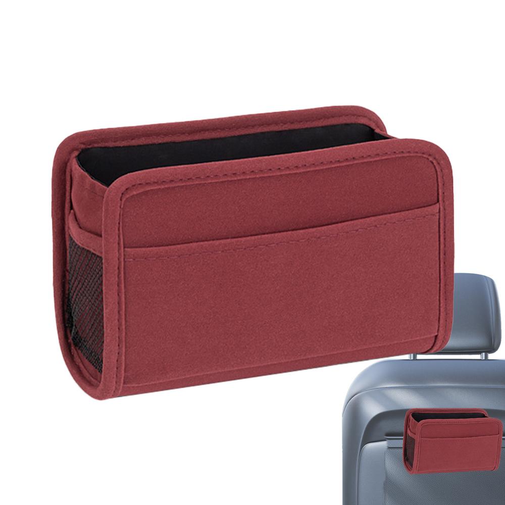 

Бокс для хранения на двери автомобиля, автомобильный органайзер для боковой двери, органайзер для хранения в автомобиле, органайзер на спинку сиденья для мобильного телефона красный