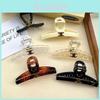 Korean Acrylic Hair Clip For Women Elegant And Handcrafted Hair Accessory In Big Shark Shape