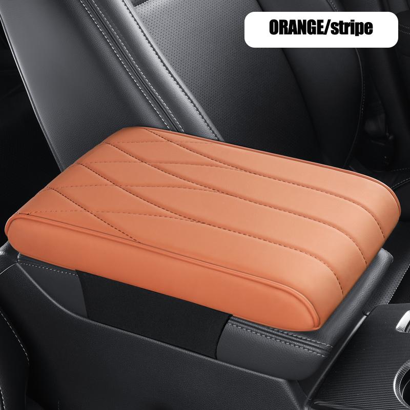 Auto Streifen Armlehnenpolster Matte Auto Mittelkonsolenpolster Memory-Schaum Armlehnenbox Handauflage Kissen Universell passend für die meisten Fahrzeuge