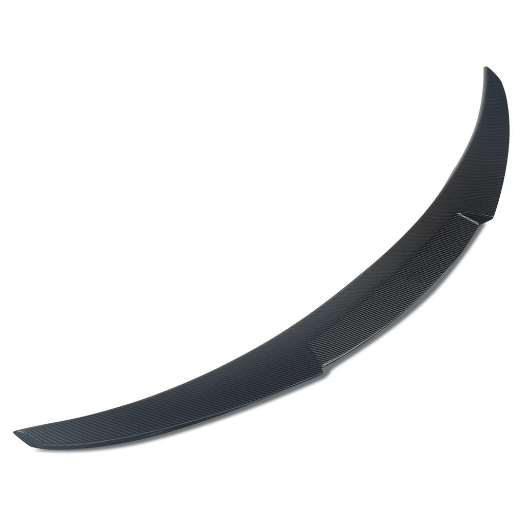 M4 Style Carbon Fiber Look Rear Trunk Spoiler For BMW 4 Series F33 Convertible 2014-2020 ABS Plastic Rear Tail Spoiler Wings